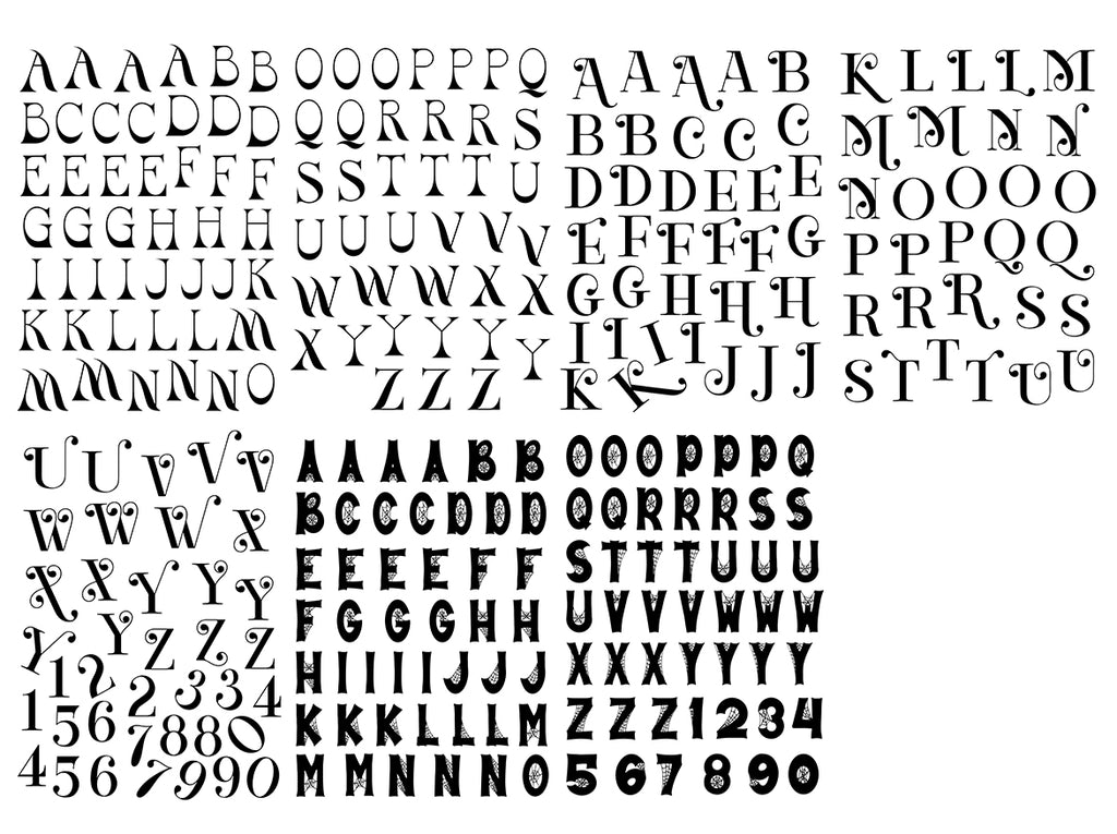 Black Alphabet PART 2