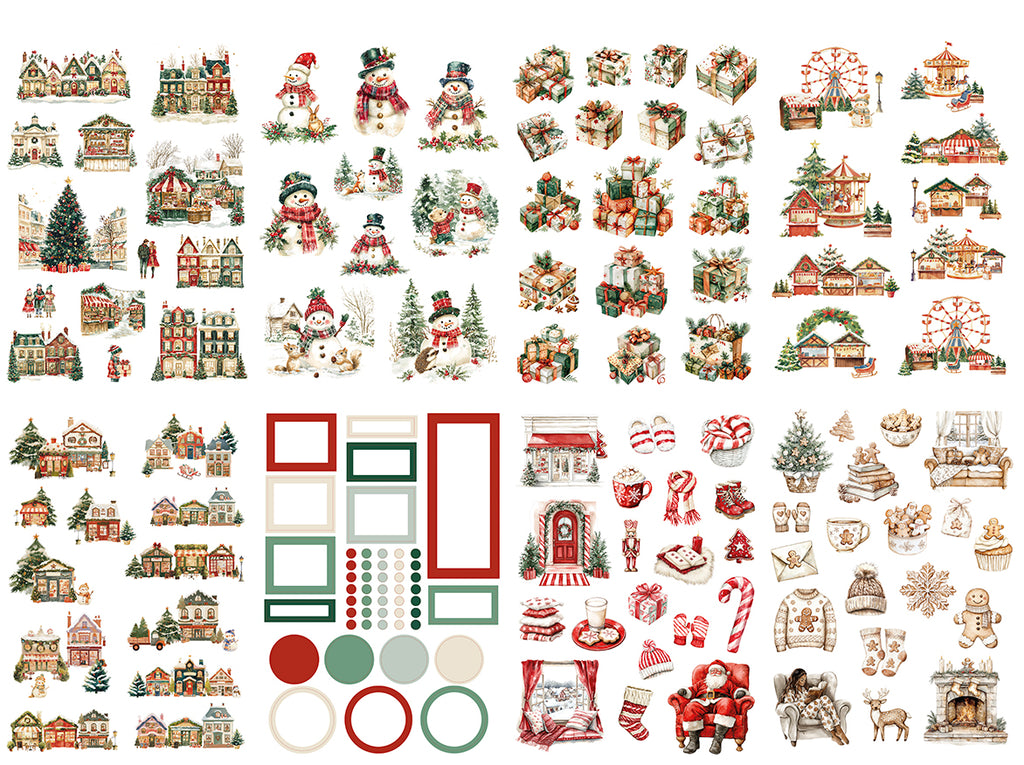 Cozy Christmas - Sticker book