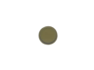 8 Dark olive green discs - 2,8 cm / 1,1 inch
