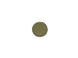 8 Dark olive green discs - 2,8 cm / 1,1 inch