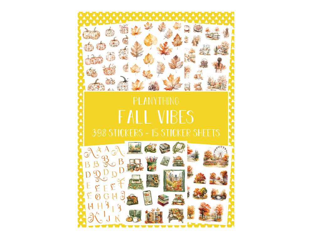 Fall Vibes - Sticker book