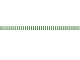 Green and White vertical stripes  - 0,8 cm - Skinny washi tape