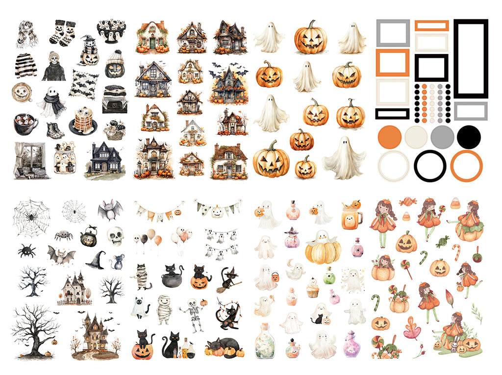 Halloween Fun - Sticker book