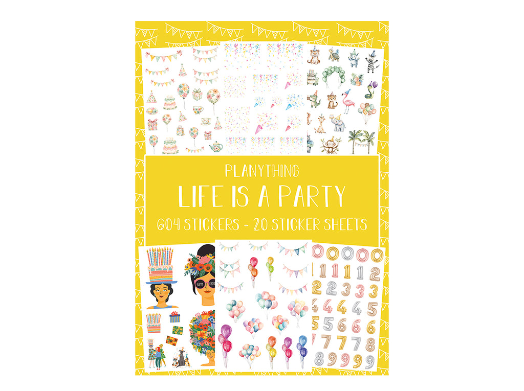 Life is a party - Sticker book