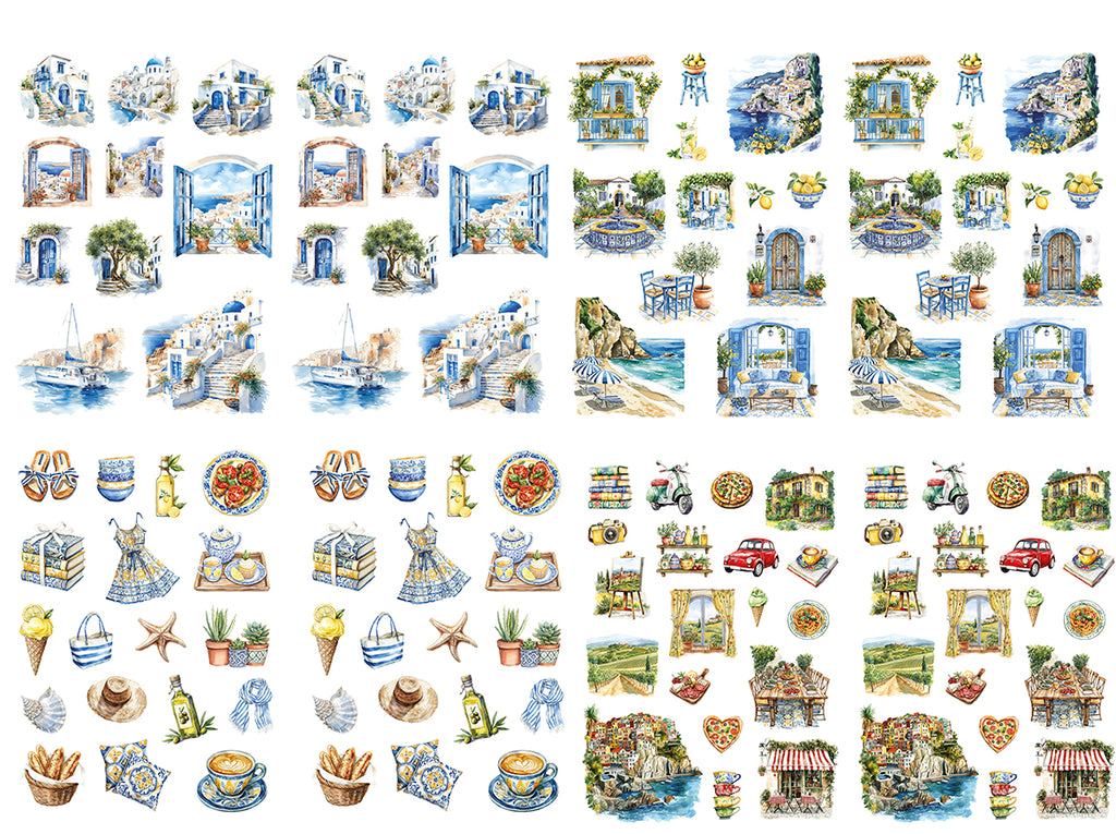 Mediterranean Wonders - Sticker book