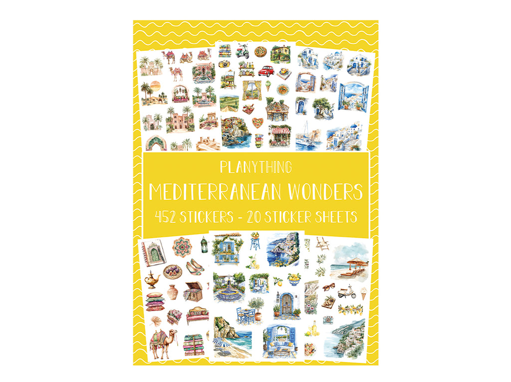 Mediterranean Wonders - Sticker book