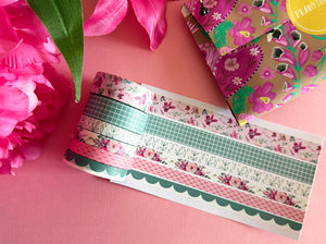 Pink Fusion Washi tape bundle