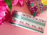 Pink Fusion Washi tape bundle