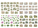 Pretty Houses - Sticker book
