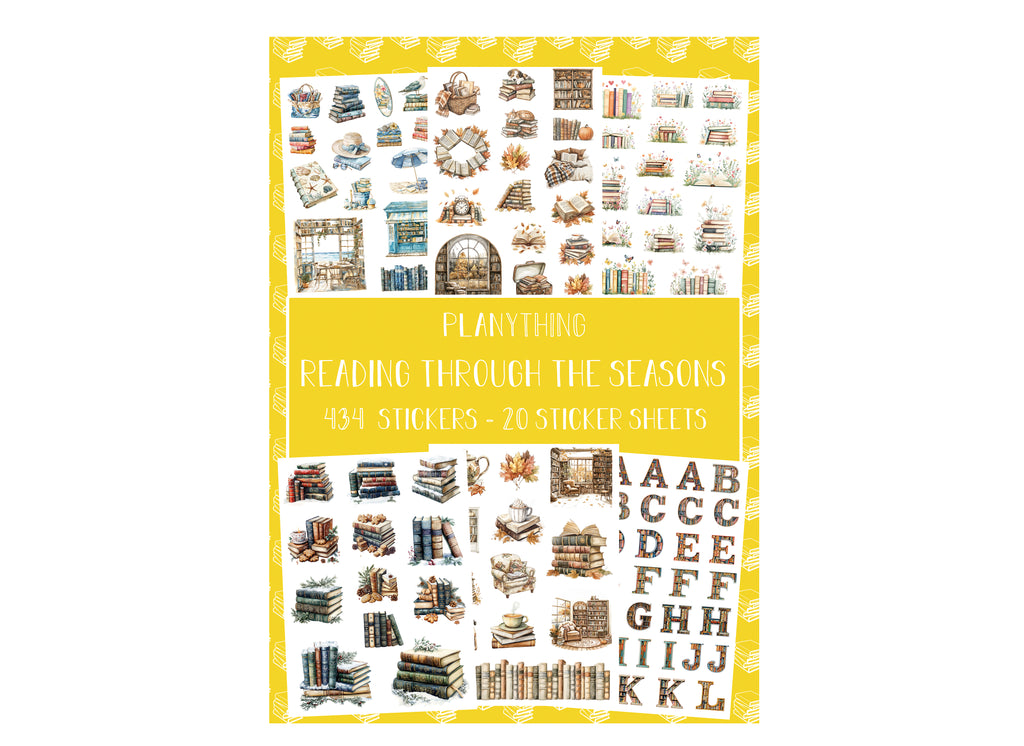 Reading through the seasons - Sticker book