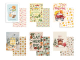 Planner - Seasonal Days - Functional Vertical Layout - A5 size