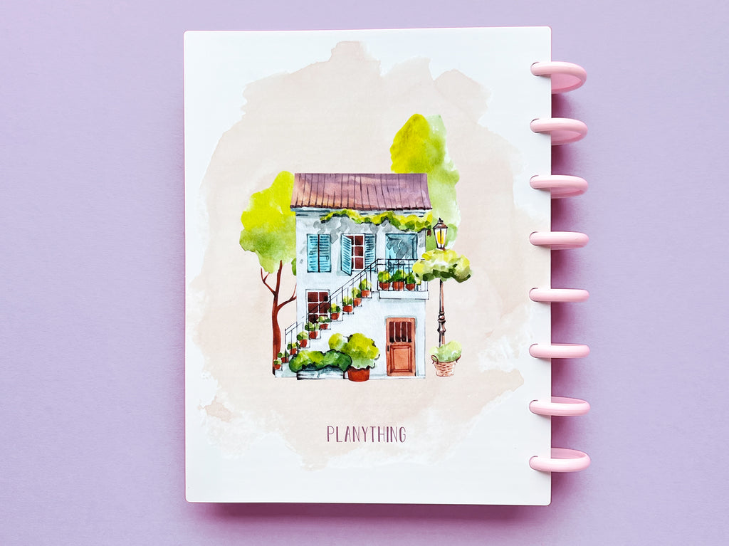 Planner - Seasonal Houses - Vertical layout -  A5 size