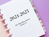 Planner - Seasonal Houses - Vertical layout -  A5 size