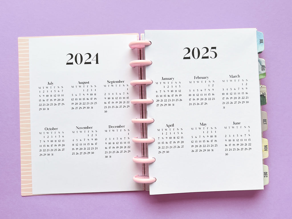 Planner - Seasonal Houses - Vertical layout -  A5 size