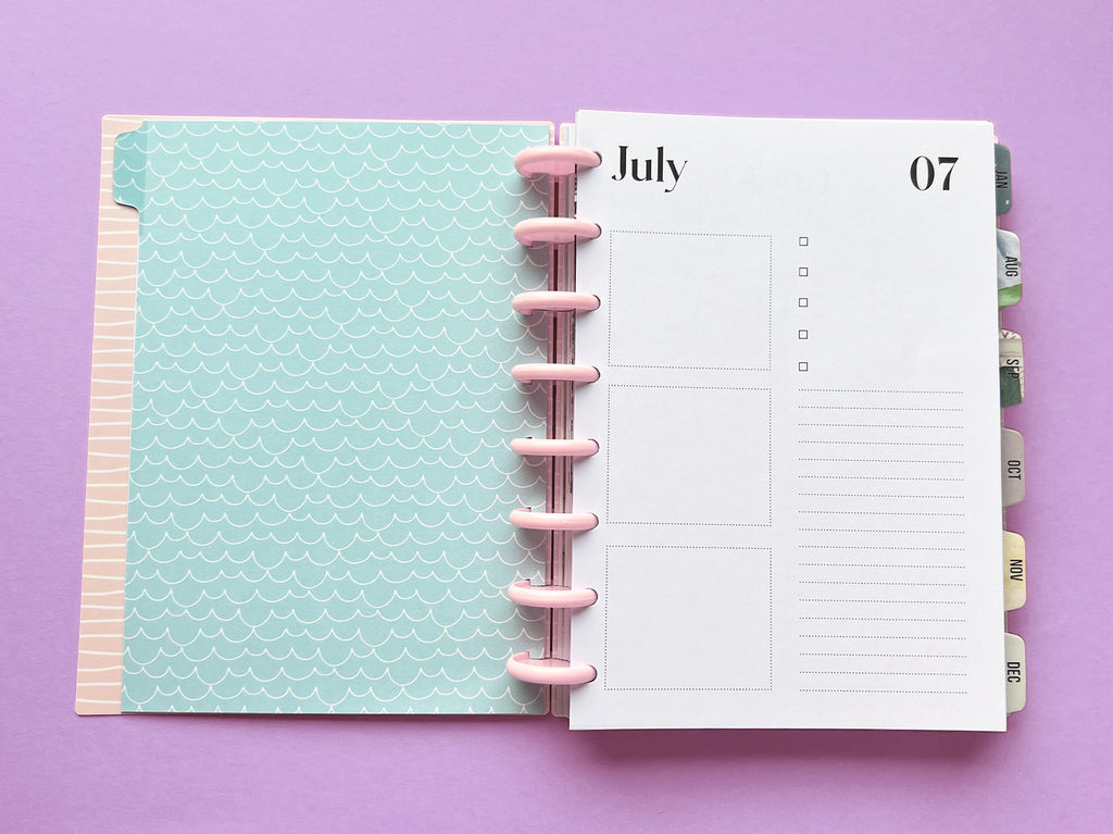 Planner - Seasonal Houses - Vertical layout -  A5 size