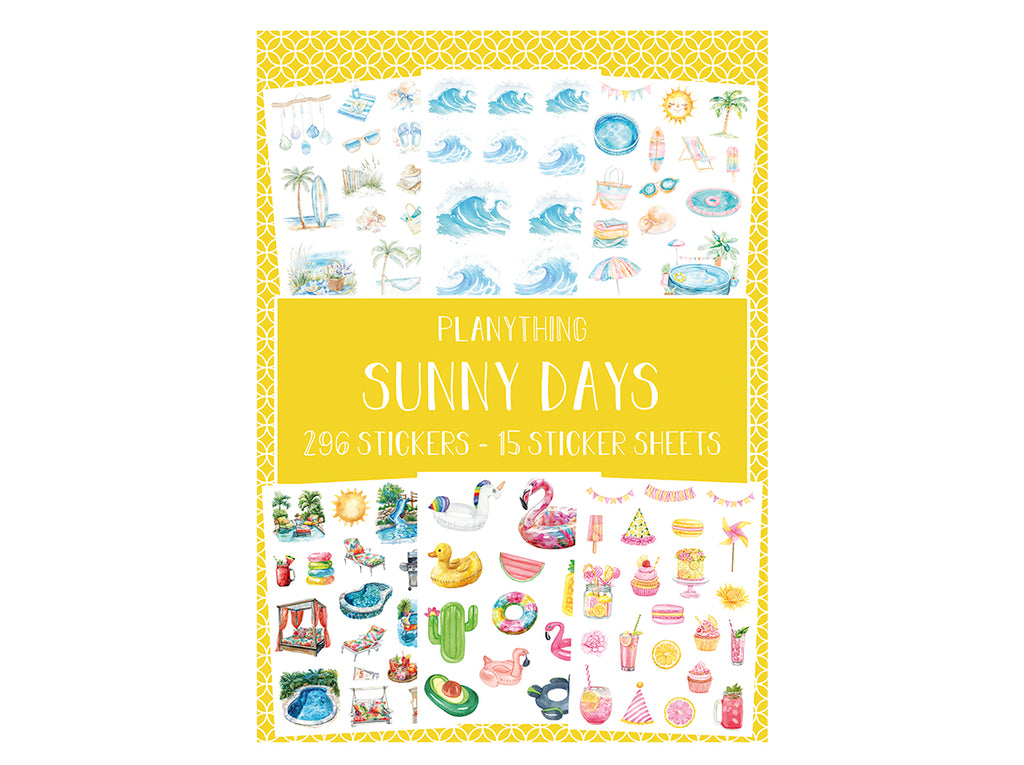 Sunny Days - Sticker book