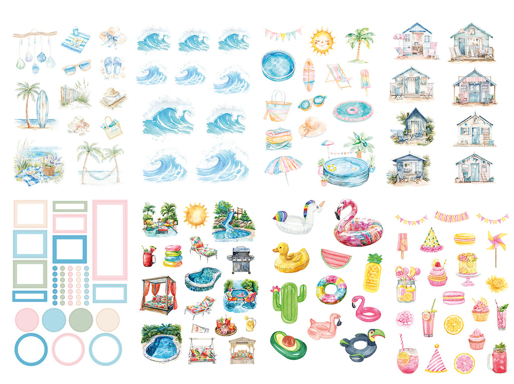 Sunny Days - Sticker book