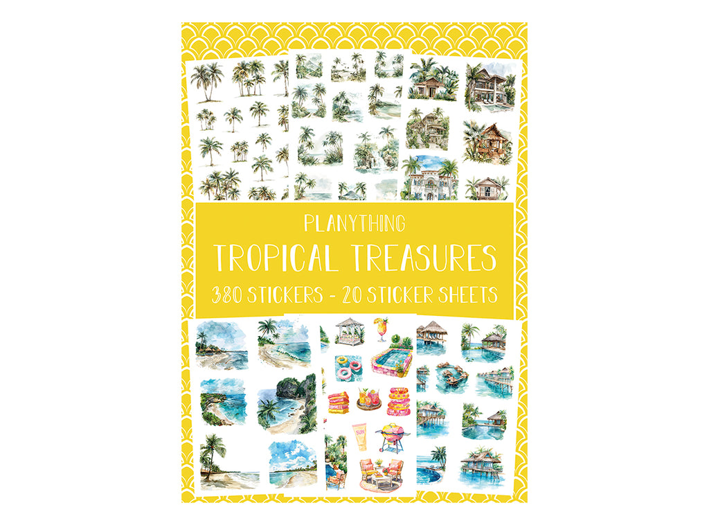 Tropical Treasures - Sticker book