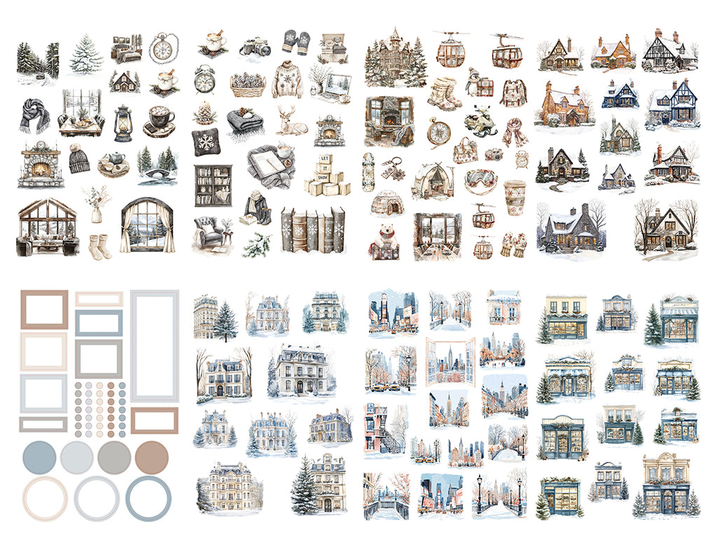 Winter Wonderland - Sticker book