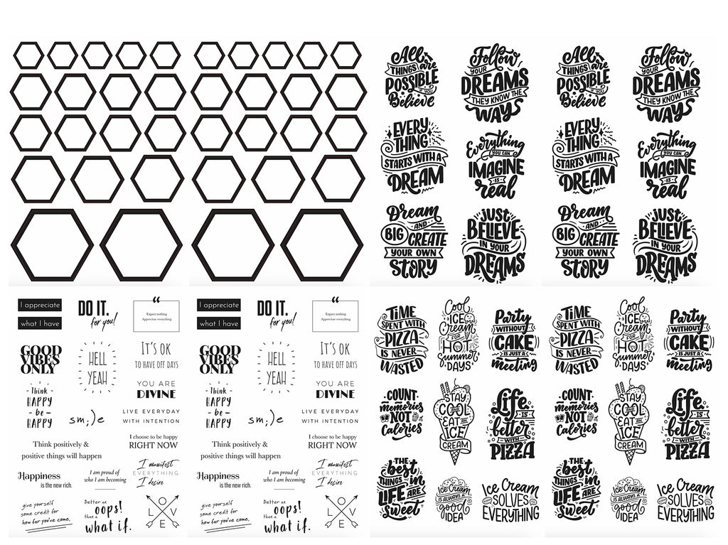 Black Boxes and Quotes - Sticker book