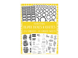 Black Boxes and Quotes - Sticker book