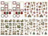 Christmas Farmhouse - Sticker book