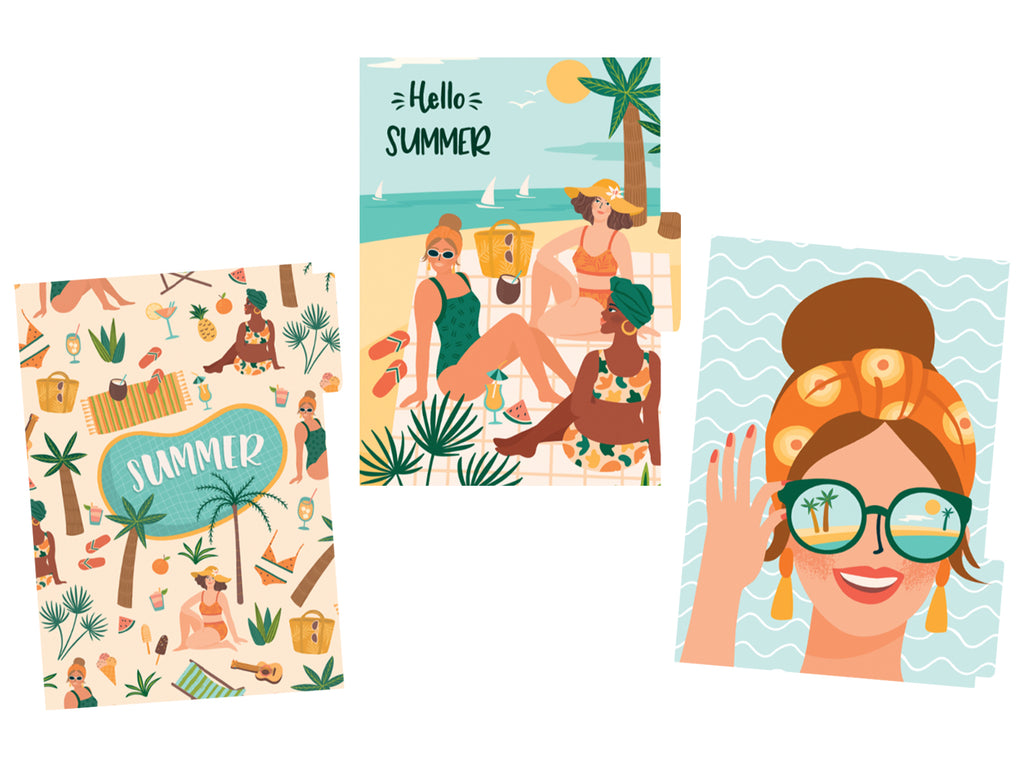 Dividers set of 3 - Summer