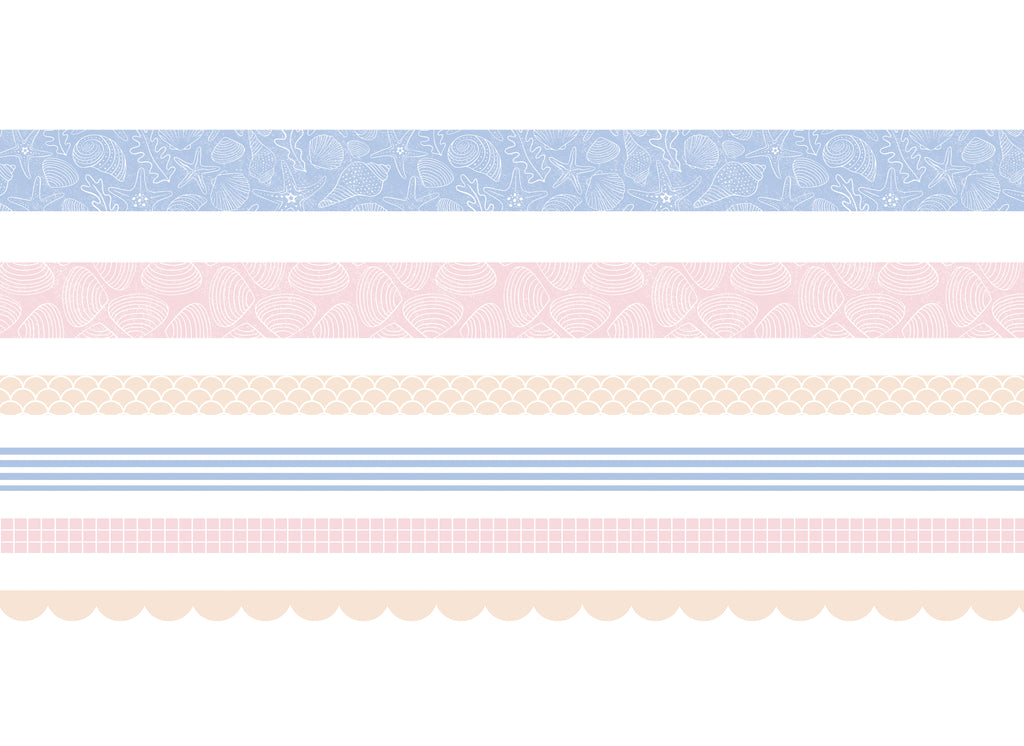 Pastel Beach Washi tape bundles