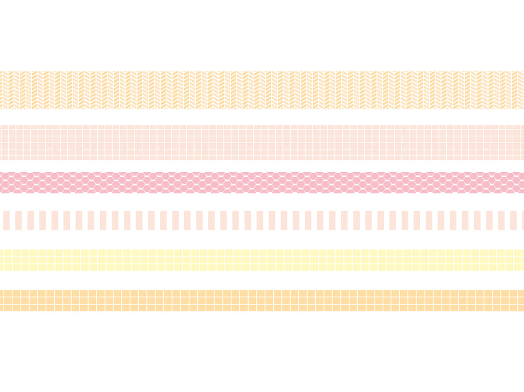 Pastel Summer Washi tape bundle