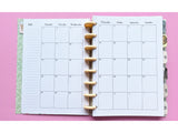 Planner - Seasonal Days - Functional Vertical Layout - A5 size