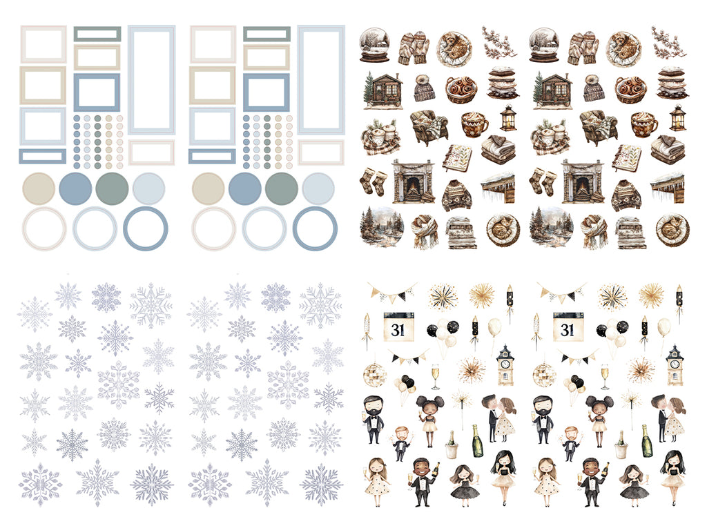 Snow Days - Sticker book