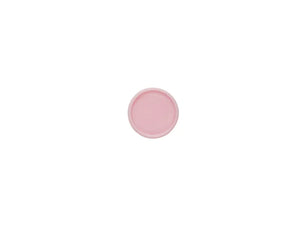 8 Soft pink plastic discs - 2,4 cm / 0,94  inch