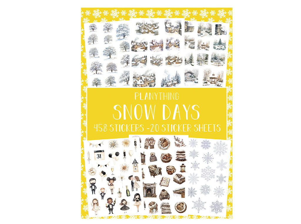 Snow Days - Sticker book