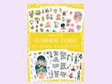 Botanical Fusion - Sticker book
