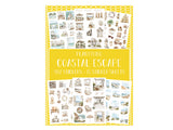Complete release in 1 click (3 sticker book, 12 washi tapes)