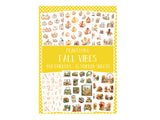 Fall Vibes - Sticker book