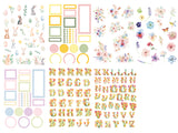 Spring release Bundle (Happy Spring sticker book + 6 new washi tapes)