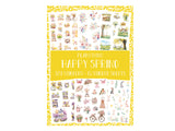 Happy Spring - Sticker book