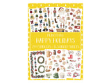 Happy Holidays - Sticker book