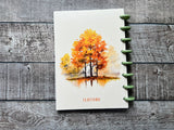 Autumn Days- A5 - Dotted Notebook with Discs