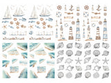 Seaside Bliss - Sticker book