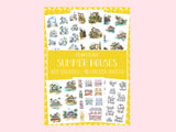 Summer Houses - Sticker book