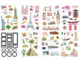Travel around the world - Sticker book