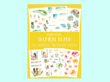 Tropical Beach - Sticker book