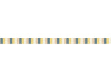 Blue, Yellow and Beige Tones Stripes - Skinny washi tape
