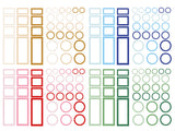 Boxes and Circles - Sticker book