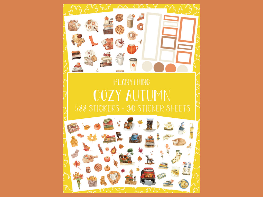 Cozy Autumn - Sticker book