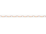 Garland - 0,8 cm - Skinny Washi Tape