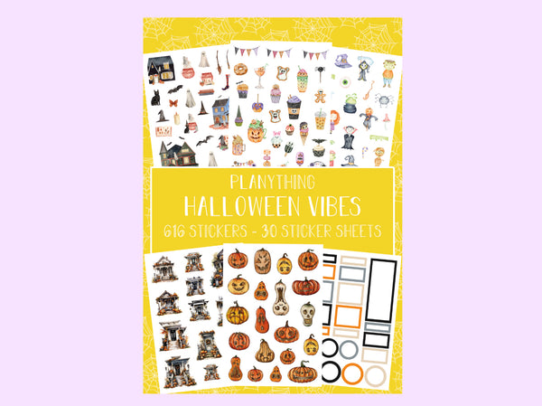 Halloween Vibes - Sticker book