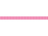 Bright Pink grid - Washi tapes